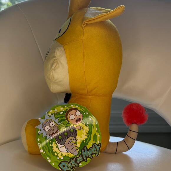 Rick and Morty Squanchy 9" Plush - New with Tags - Picture 5 of 7